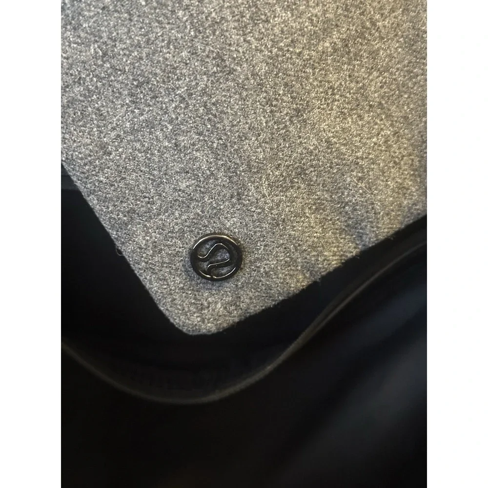 Lululemon All Day Lg Tote Go Wild Purse Gray/black 6pckt Boat Baby Gym Vacay